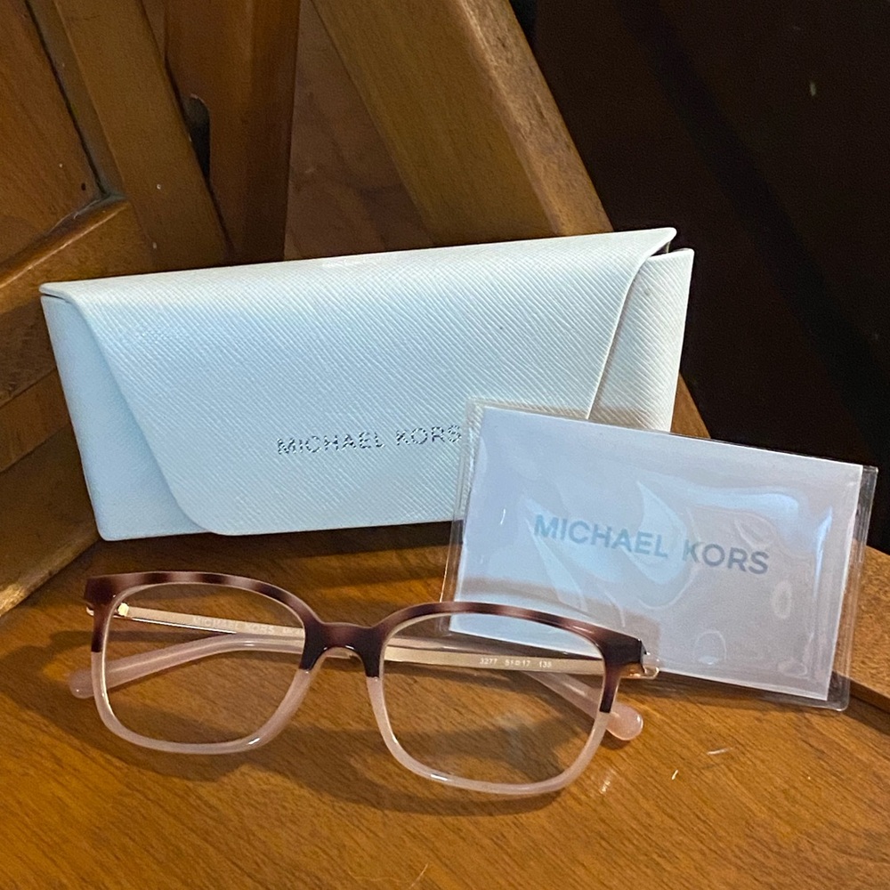 Michael Kors Tortoise Shell Glasses with Case